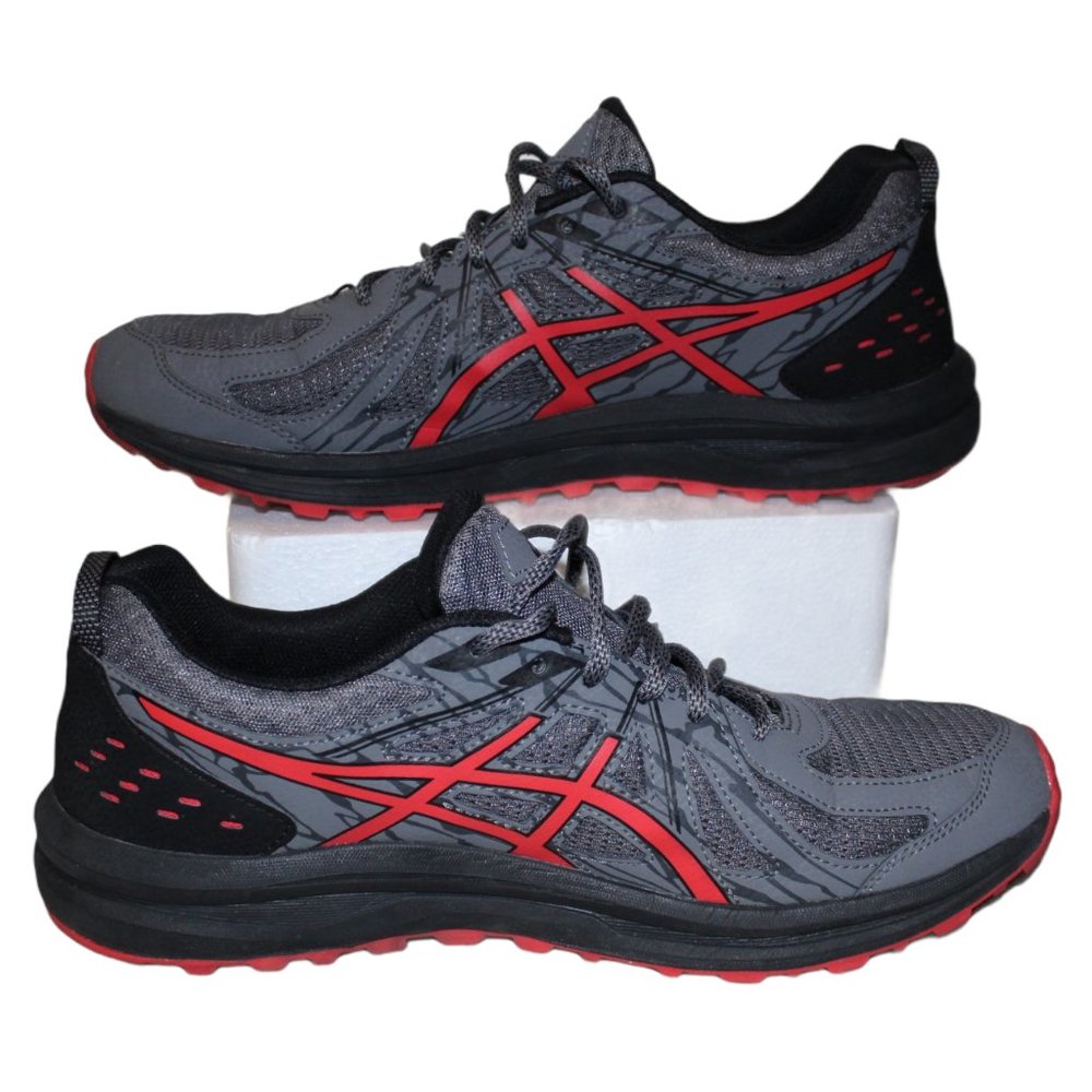 Asics Frequent Trail Mens Size 11.5 Gray Red